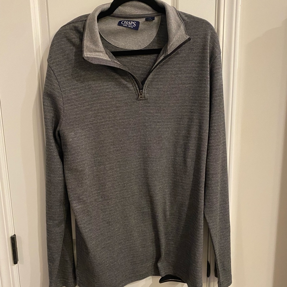 Chaps mens quarterzip - large